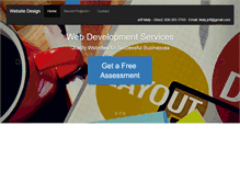 Tablet Screenshot of firefrogwebsolutions.com